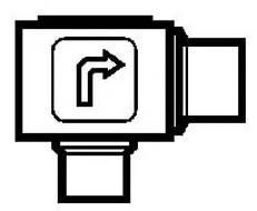 Корпус клапана угловой TE 5 067B4005 Danfoss Корпус клапана угловой TE 5 067B4005 Danfoss
